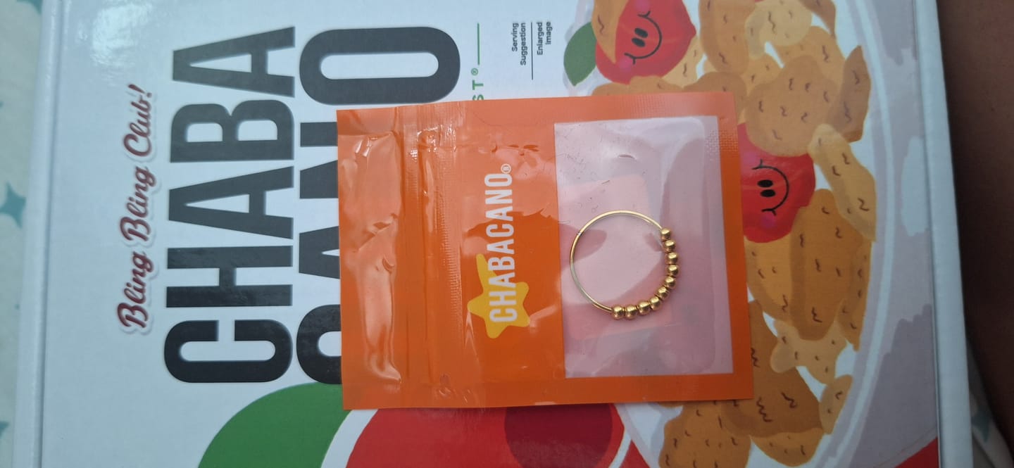 Customer photo review of Anillo Anti-Ansiedad