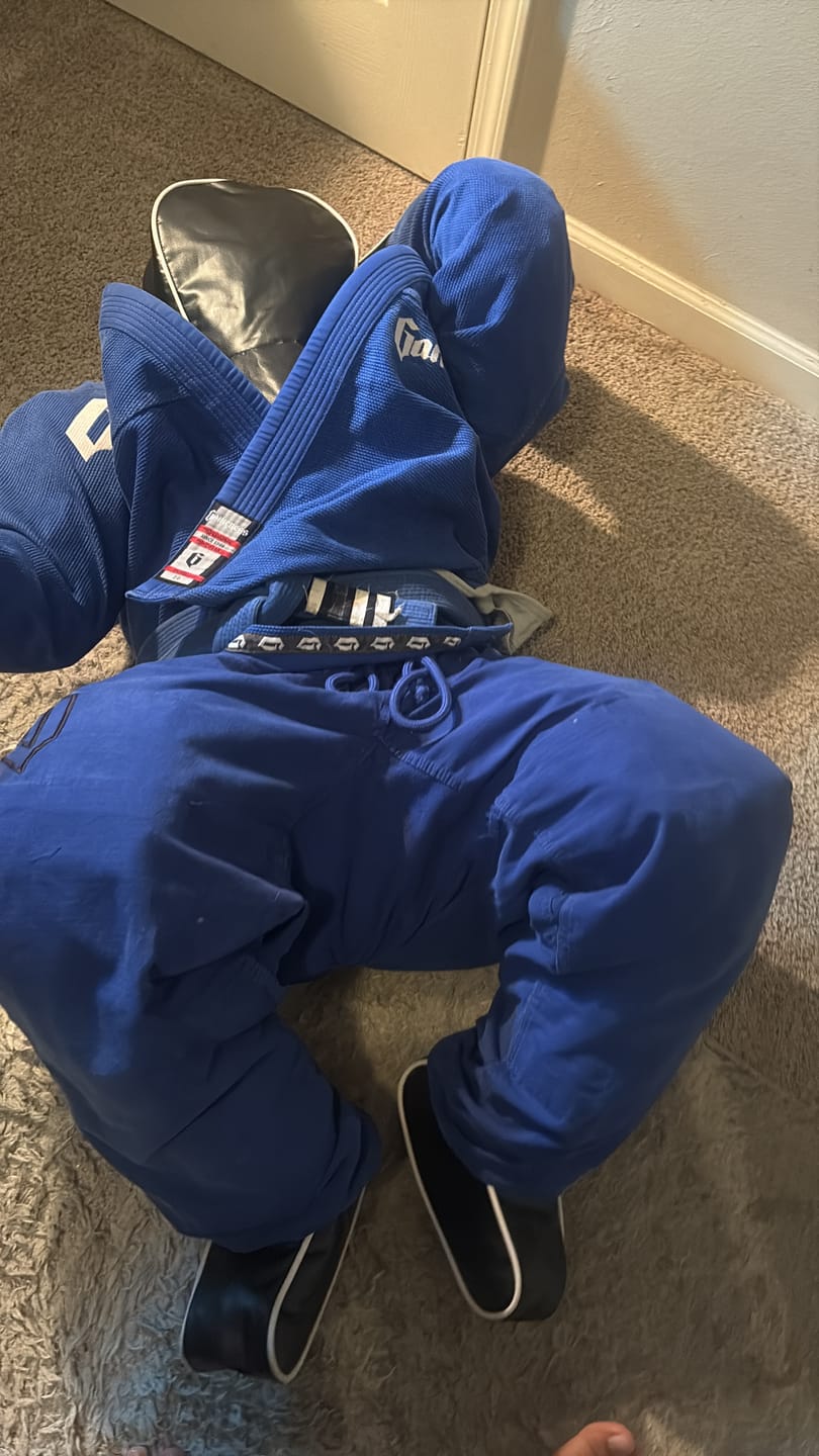 Customer photo review of Adults Essential BJJ Grappling Dummy – 5'7" (170 cm), Unfilled