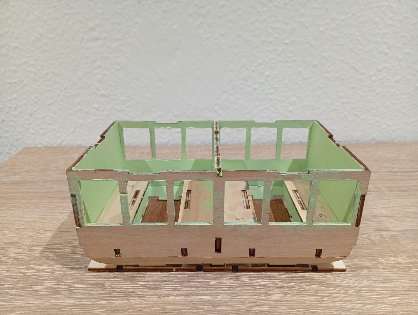 Customer photo review of Maqueta Coches Tren Adler