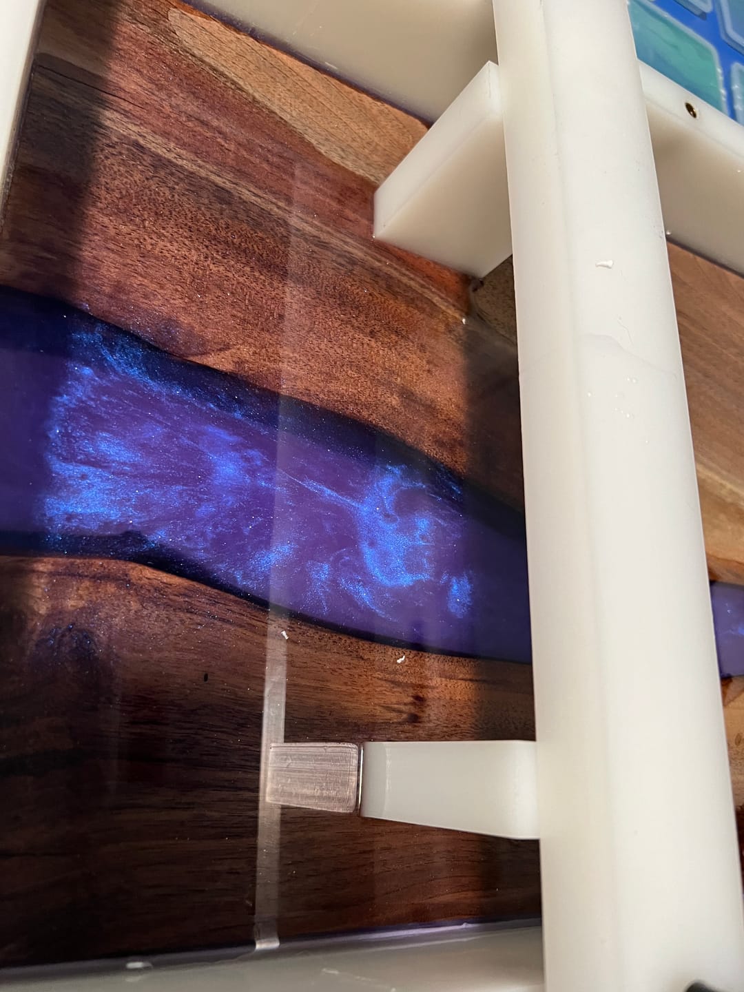 Customer photo review of Dog Paw Print Tray / Inlay Acrylic Router Template