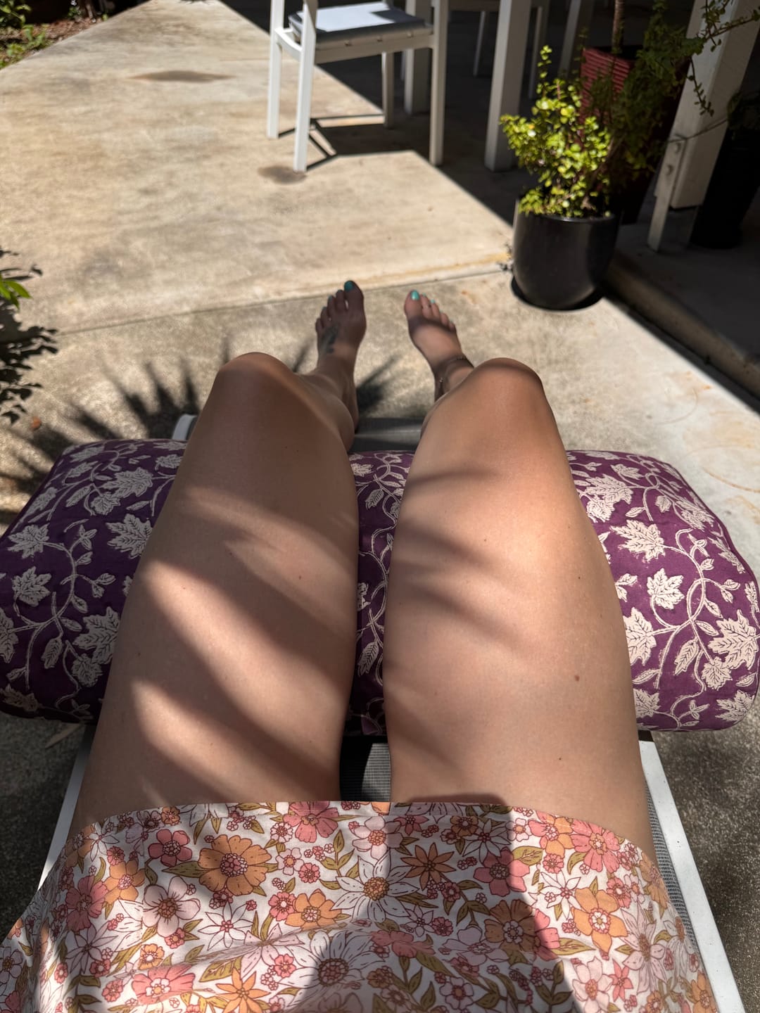 Customer photo review of Maple Wood Oval Yoga Bolster