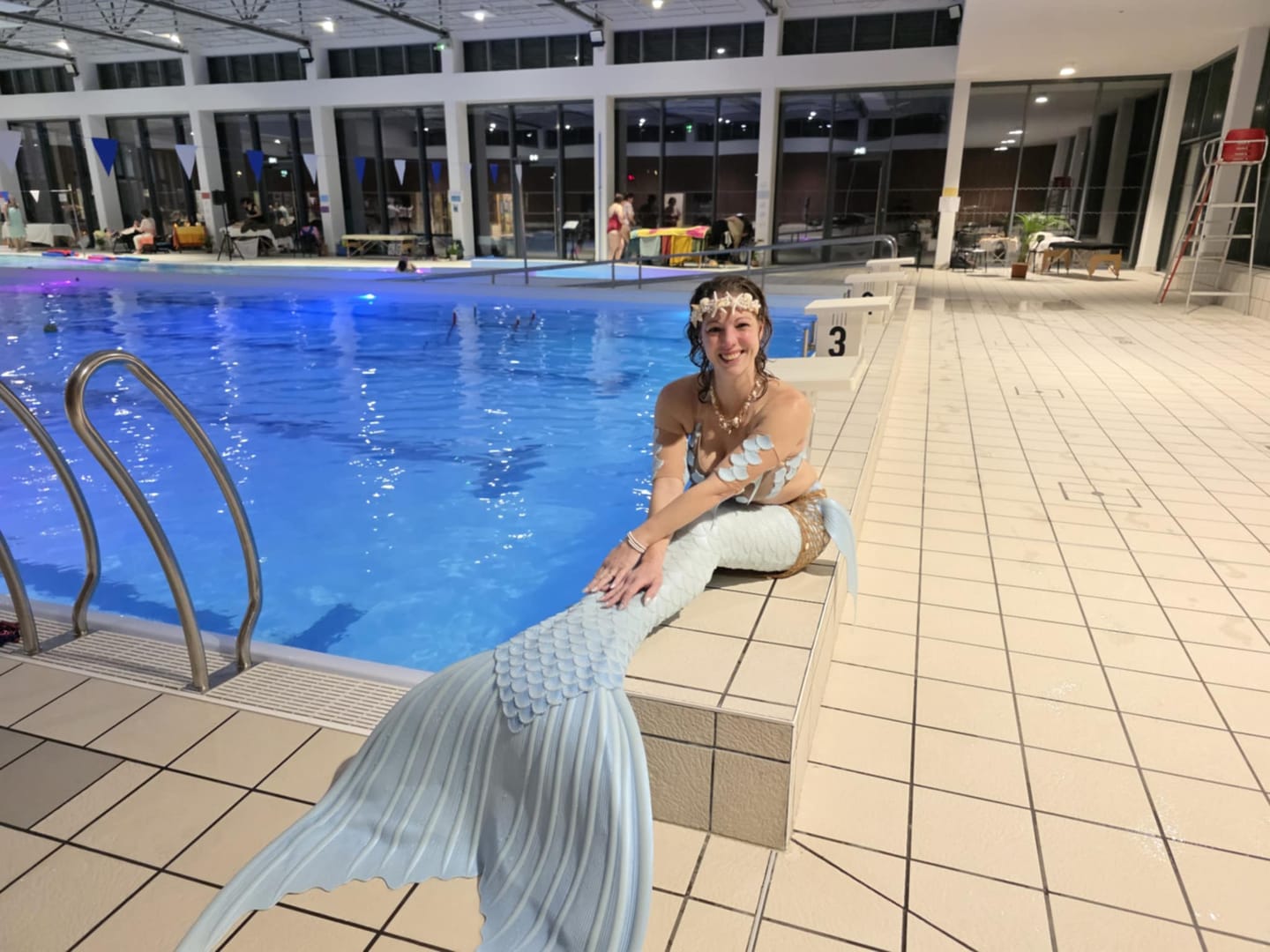 Customer photo review of Ultralight Silicone Series Mermaid Merman Tail Beginning of Anemone Waltz 83