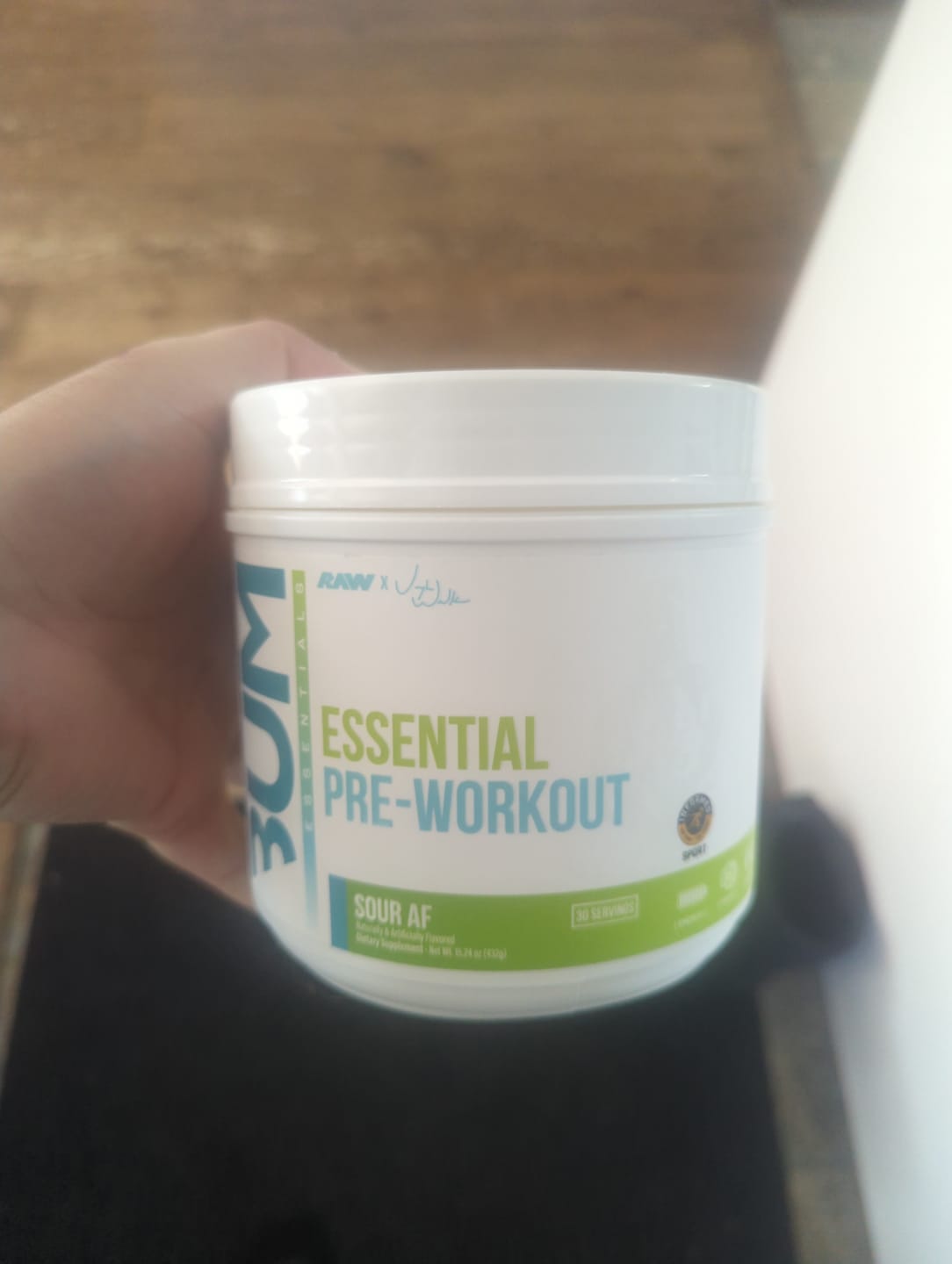 Customer photo review of CBUM - Essentiel Pre-Workout - 408g