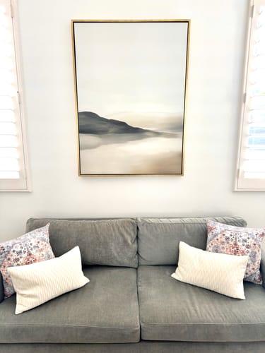 Customer photo review of Soft Valley Canvas Art – Vertical