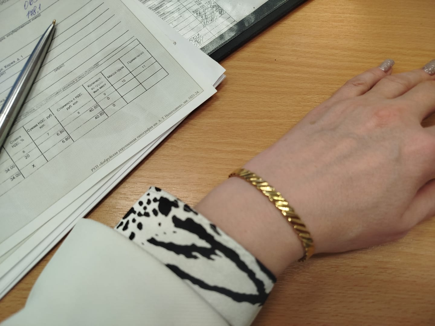 Customer photo review of Hillary Bracelet