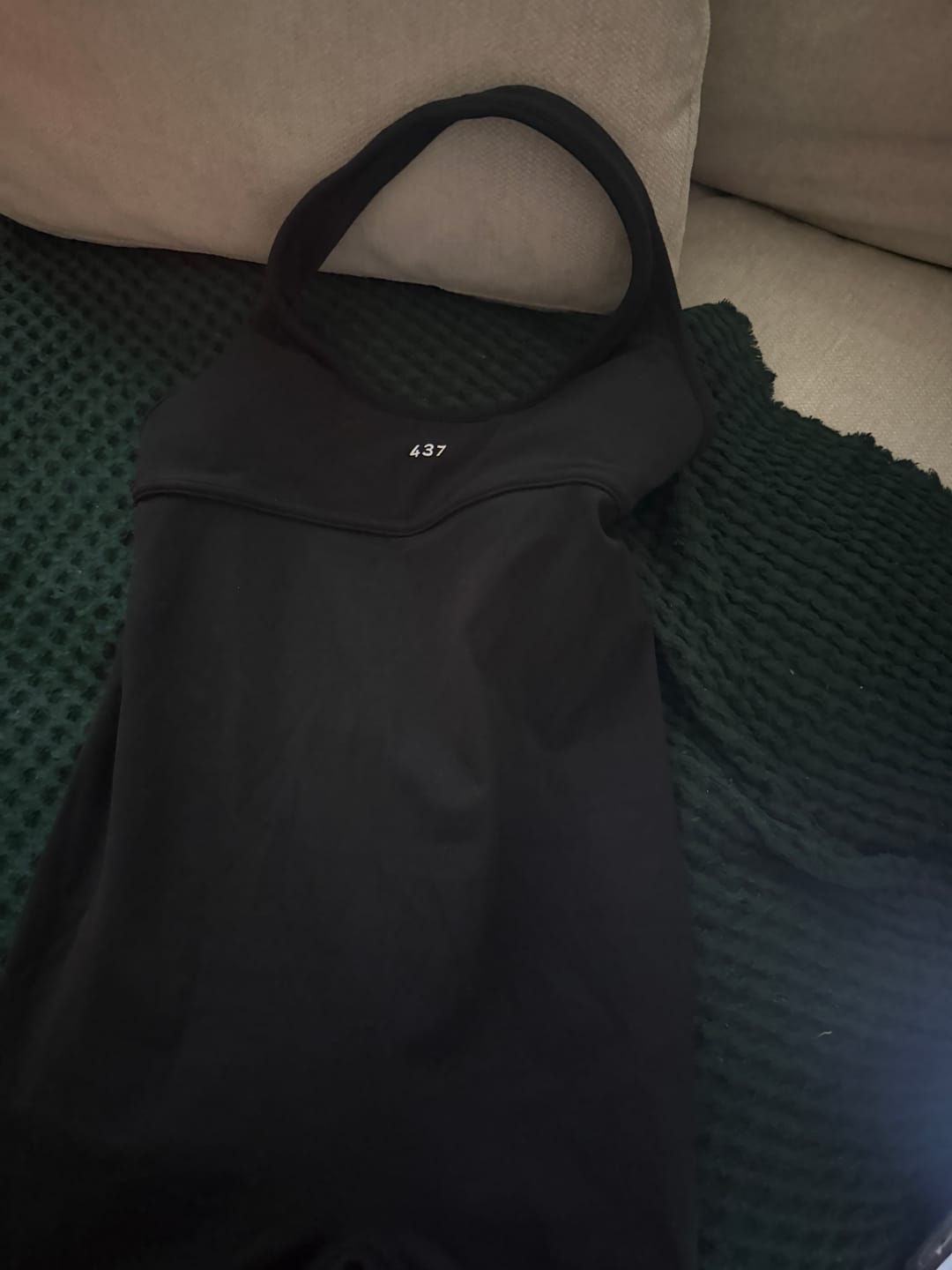 Customer photo review of The Halter Onesie / Black