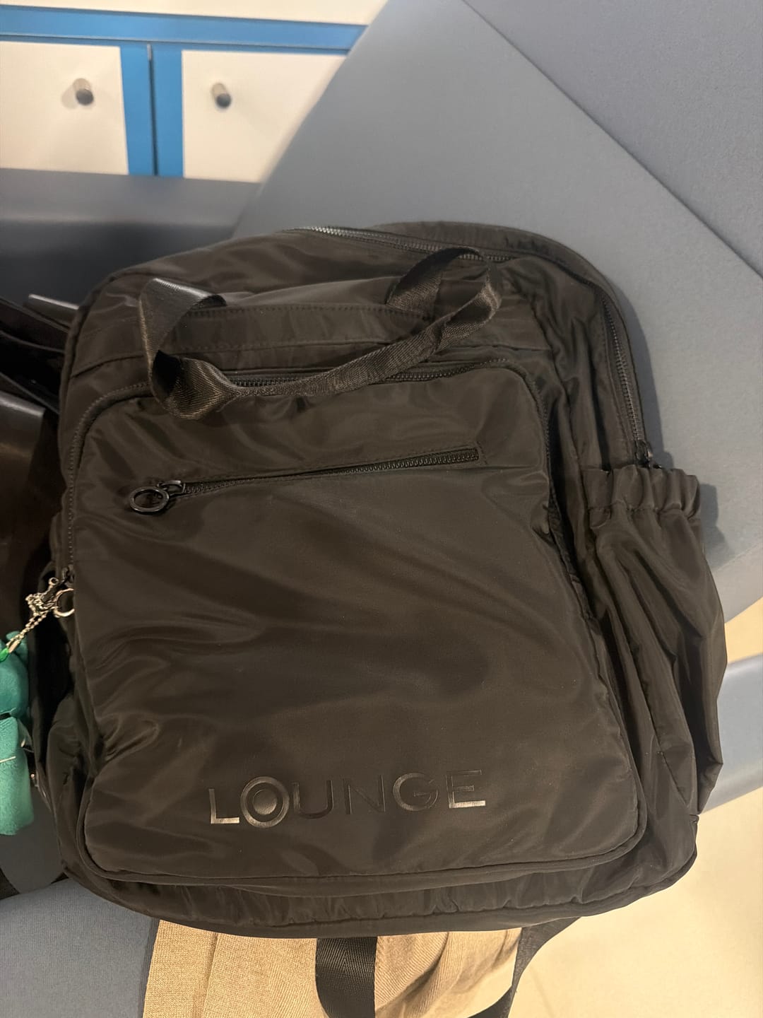 Customer photo review of Mochila Nylon Computador Llavero