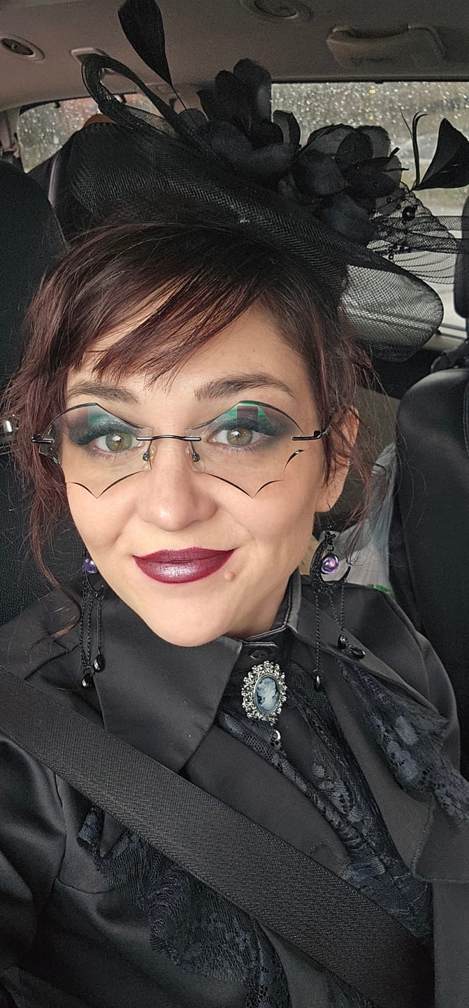 Customer photo review of Batty Eyeglasses