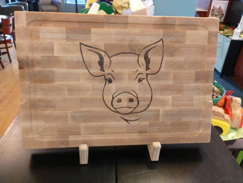 Customer photo review of Custom Inlay Builder