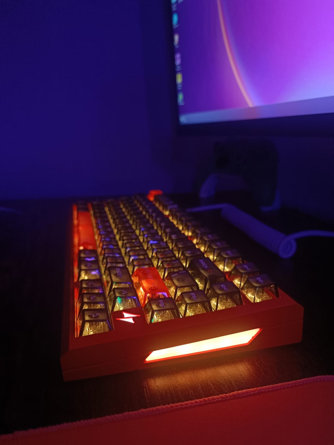 Customer photo review of ATK RS7 Air Klavye (Manyetik Switch / HE)
