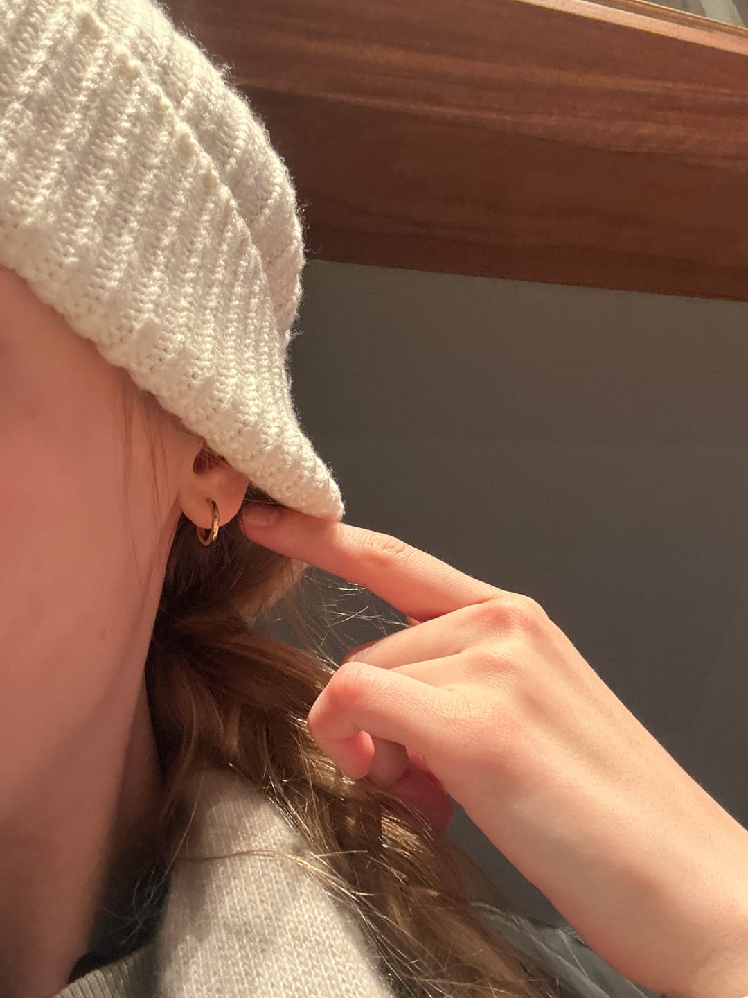 Customer photo review of Essential Earrings Extra Small