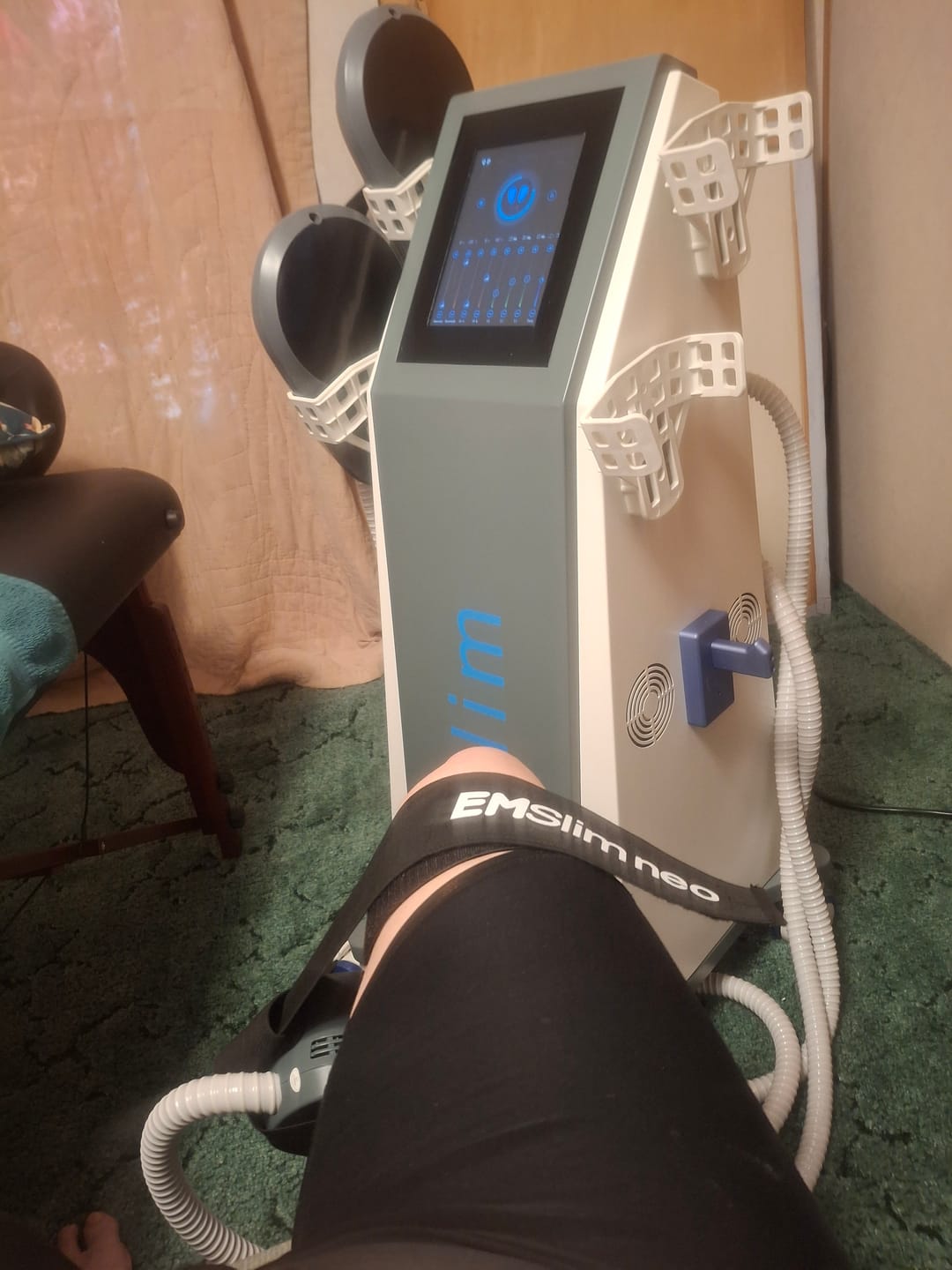 Customer photo review of EMS Nova Body Sculpting Machine