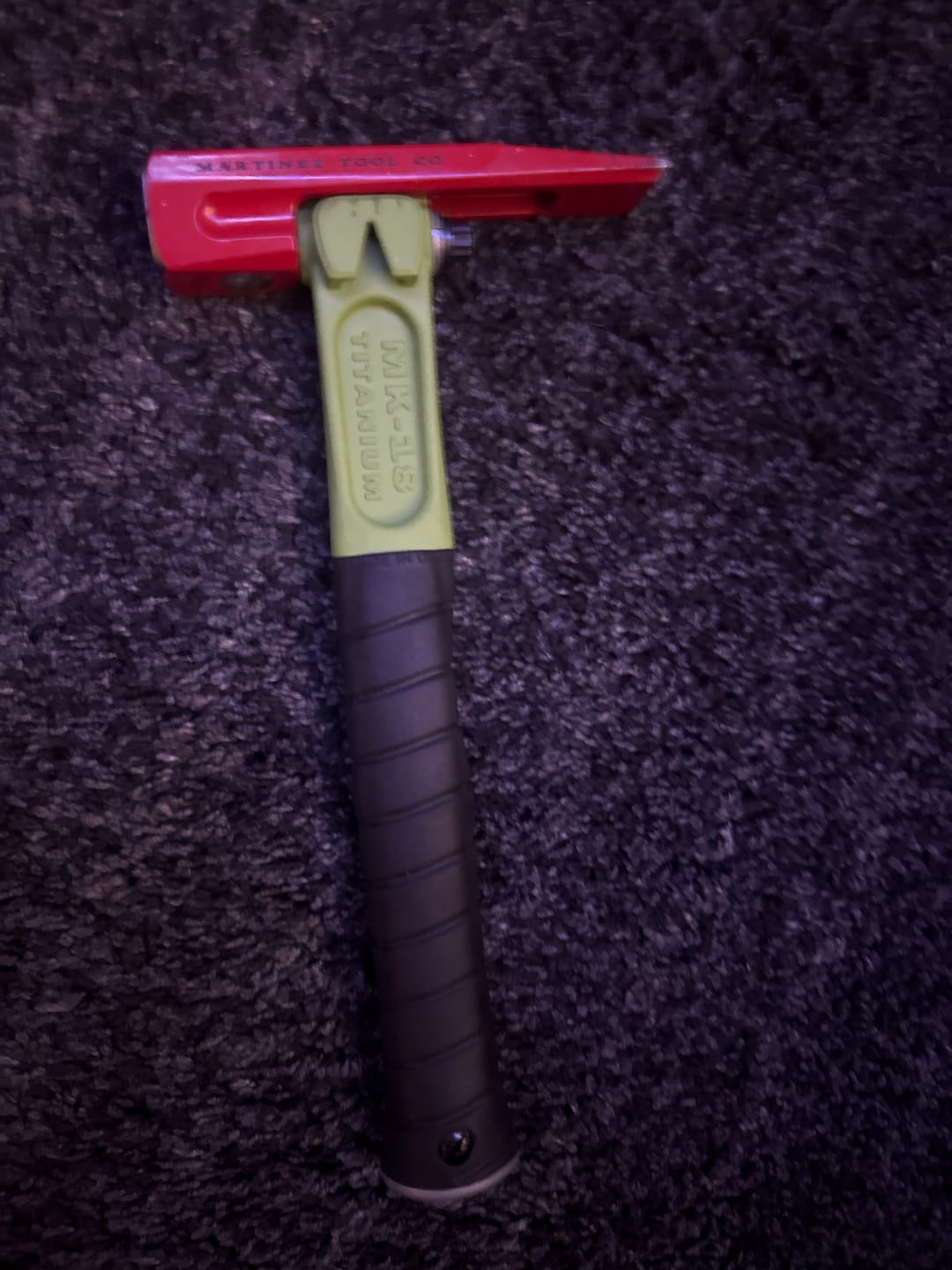 Customer photo review of Martinez Tools | MK18 10in titanium handle