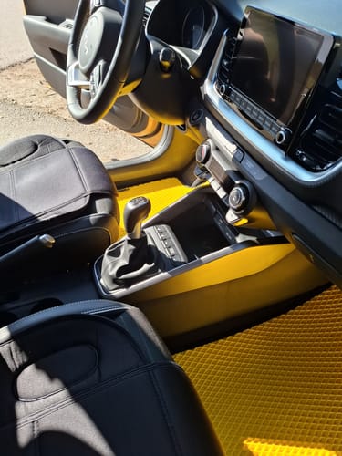 Customer photo review of Auto Fußmatten nach Maß - Komplettset