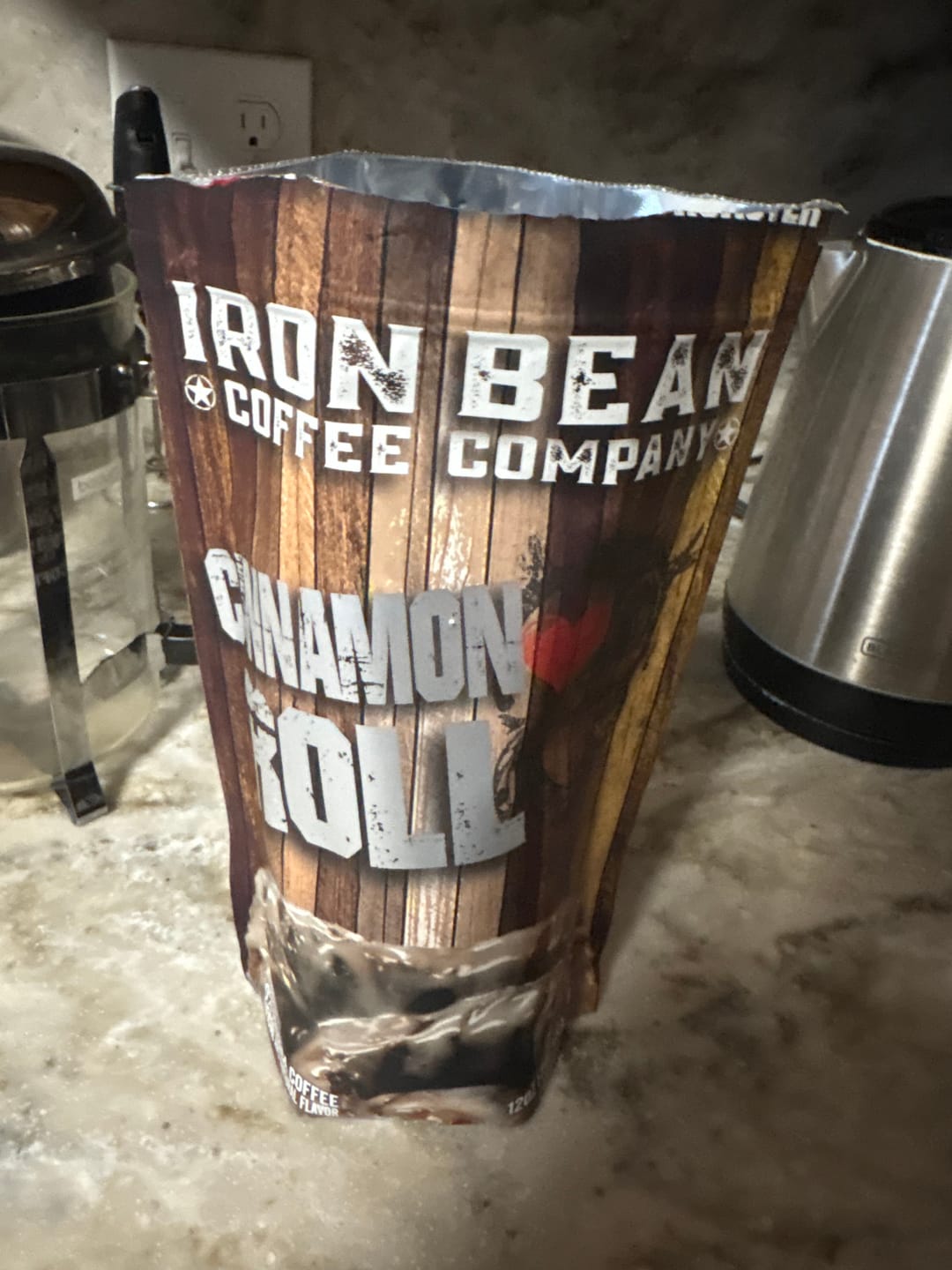 Customer photo review of Cinnamon Roll Coffee