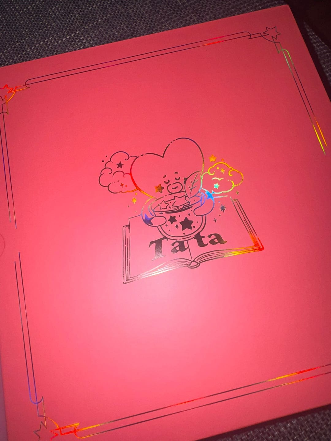 Customer photo review of BT21 with ULTBIAS - TATA - A5 myCOLLECTION - Complete Set (World)