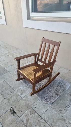 Customer photo review of Kids Rocking Chair Digital File