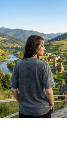 Customer photo review of CROWS WASH TEE