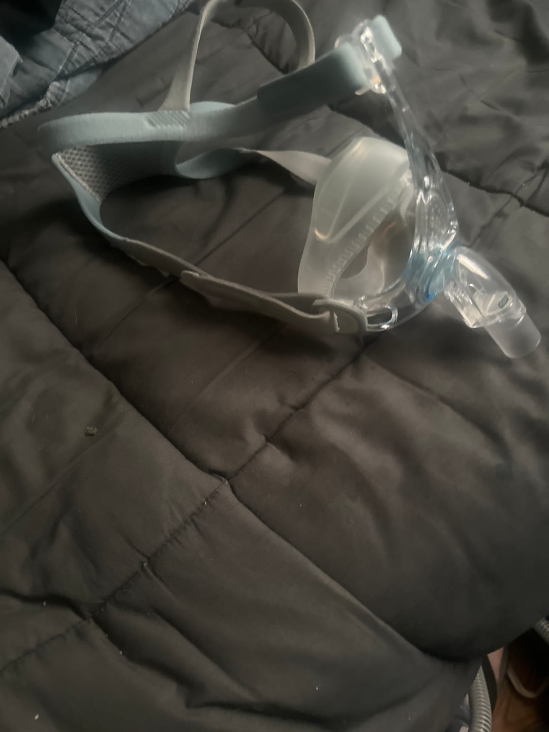 Customer photo review of Fisher & Paykel Vitera Full Face CPAP Mask Headgear