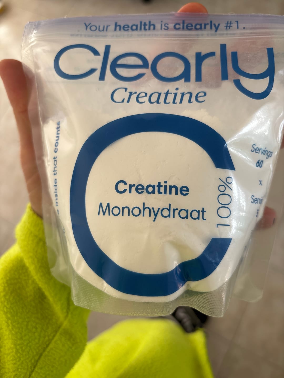 Customer photo review of Creatine