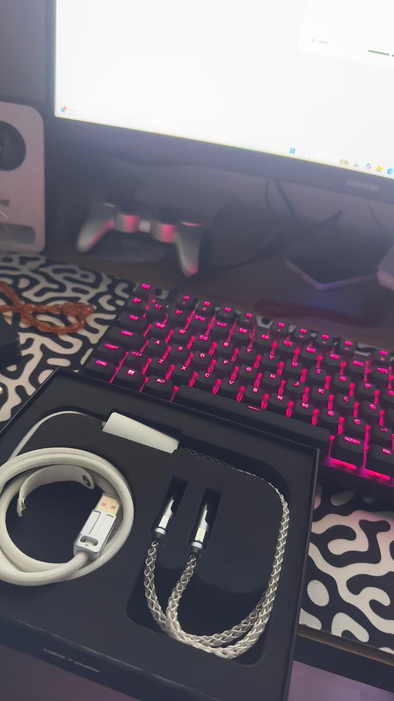 Customer photo review of Wraith Çift Başlıklı Kablo