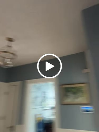 Customer video review of 3-Light Clear Glass Bell Jar Lantern Pendant / Semi Flush