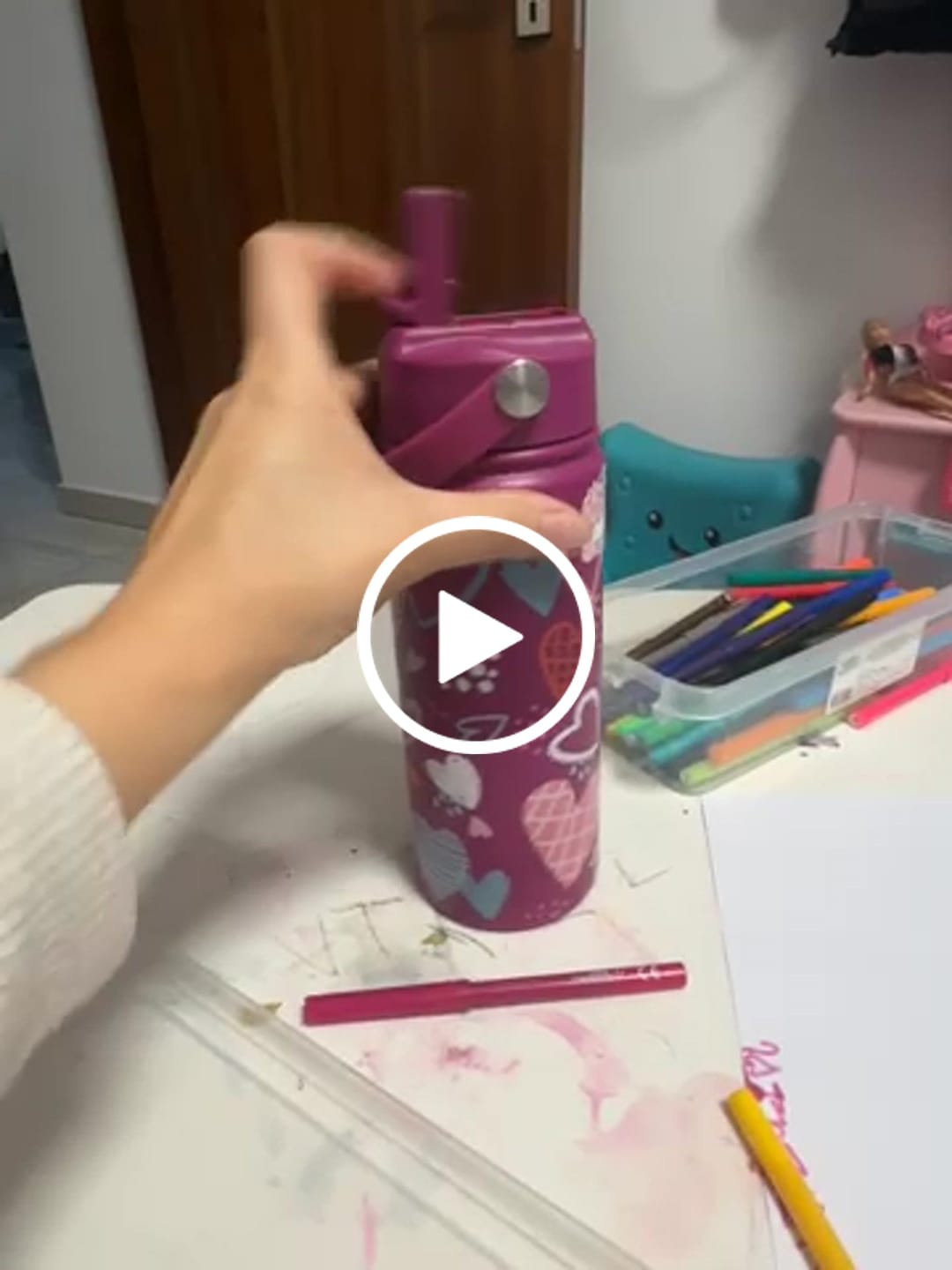 Customer video review of DOZZE Kids Water Bottles | 530ml