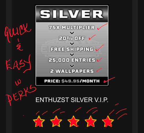Customer photo review of ENTHUZST SILVER V.I.P.