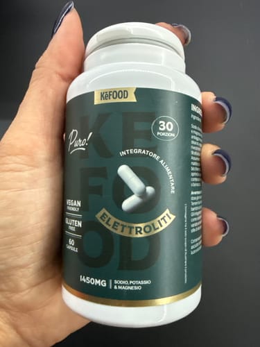 Customer photo review of ELETTROLITI MAGNESIO MALATO, POTASSIO, SODIO