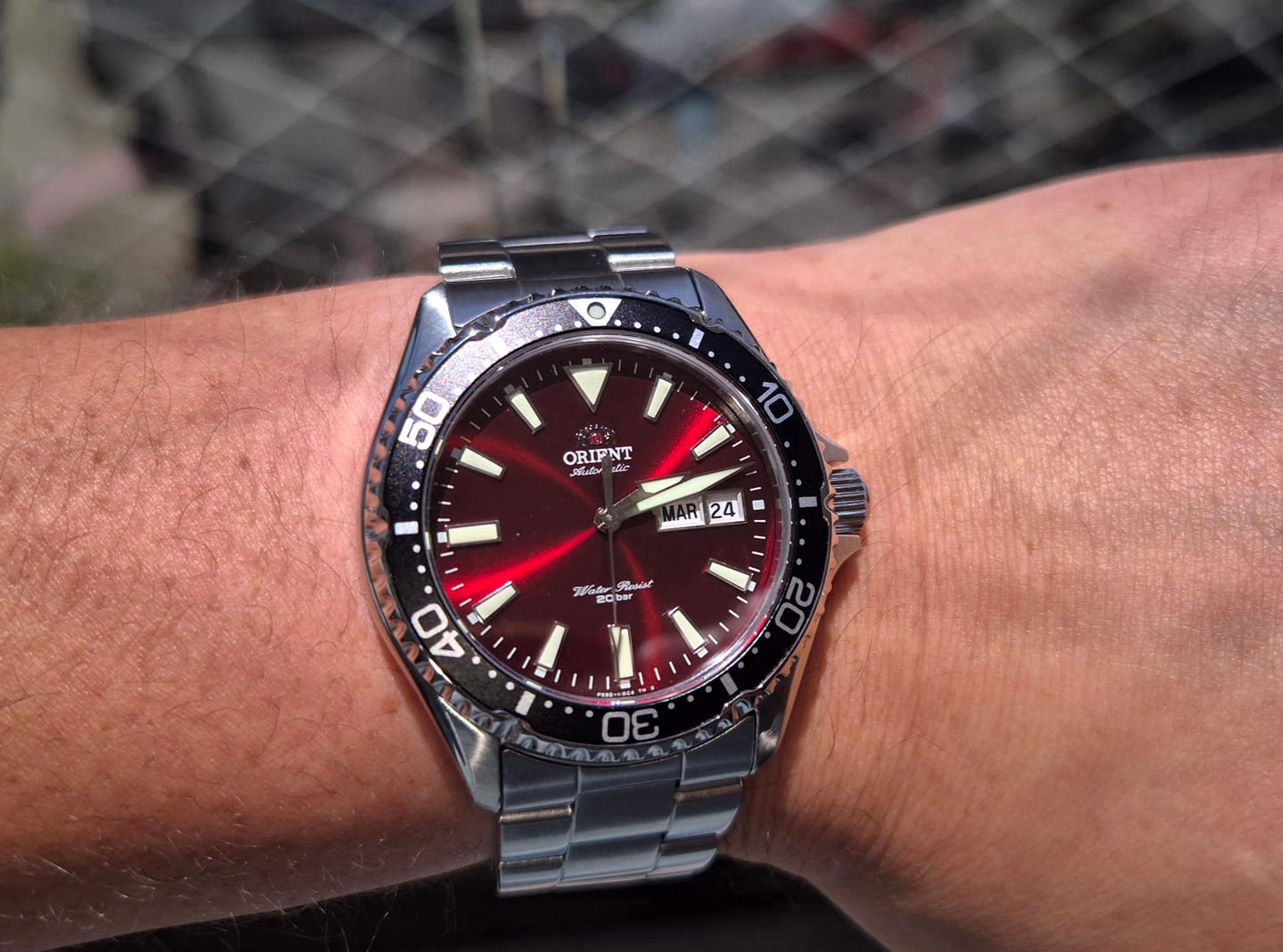Customer photo review of Reloj Orient Automatic RA-AA0003R Kamasu Diver Sapphire 41,8 mm