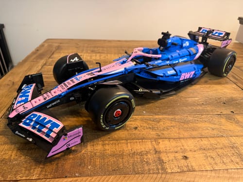 Customer photo review of The BWT Alpine Formula One Team Car 2172pcs