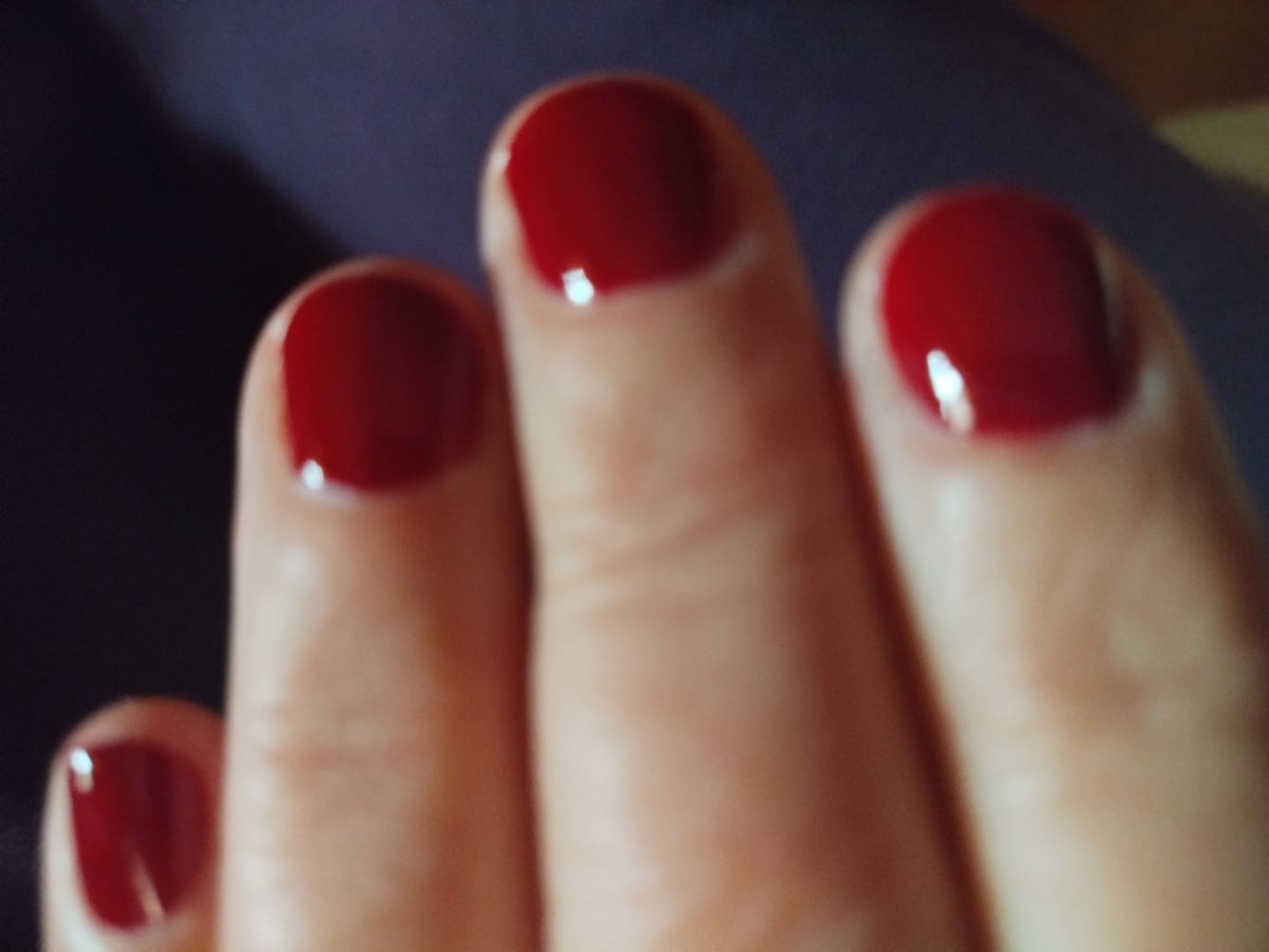 Customer photo review of Lac unghii Vegan - Red Wine "Didier Lab”, 10ml