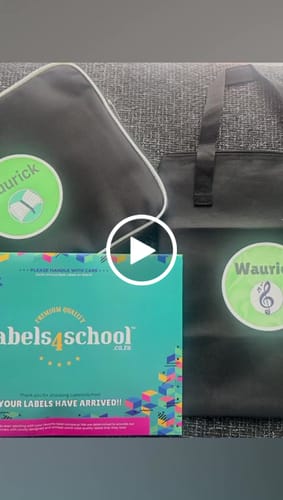 Customer video review of Colour Bag Tags - Designer themes