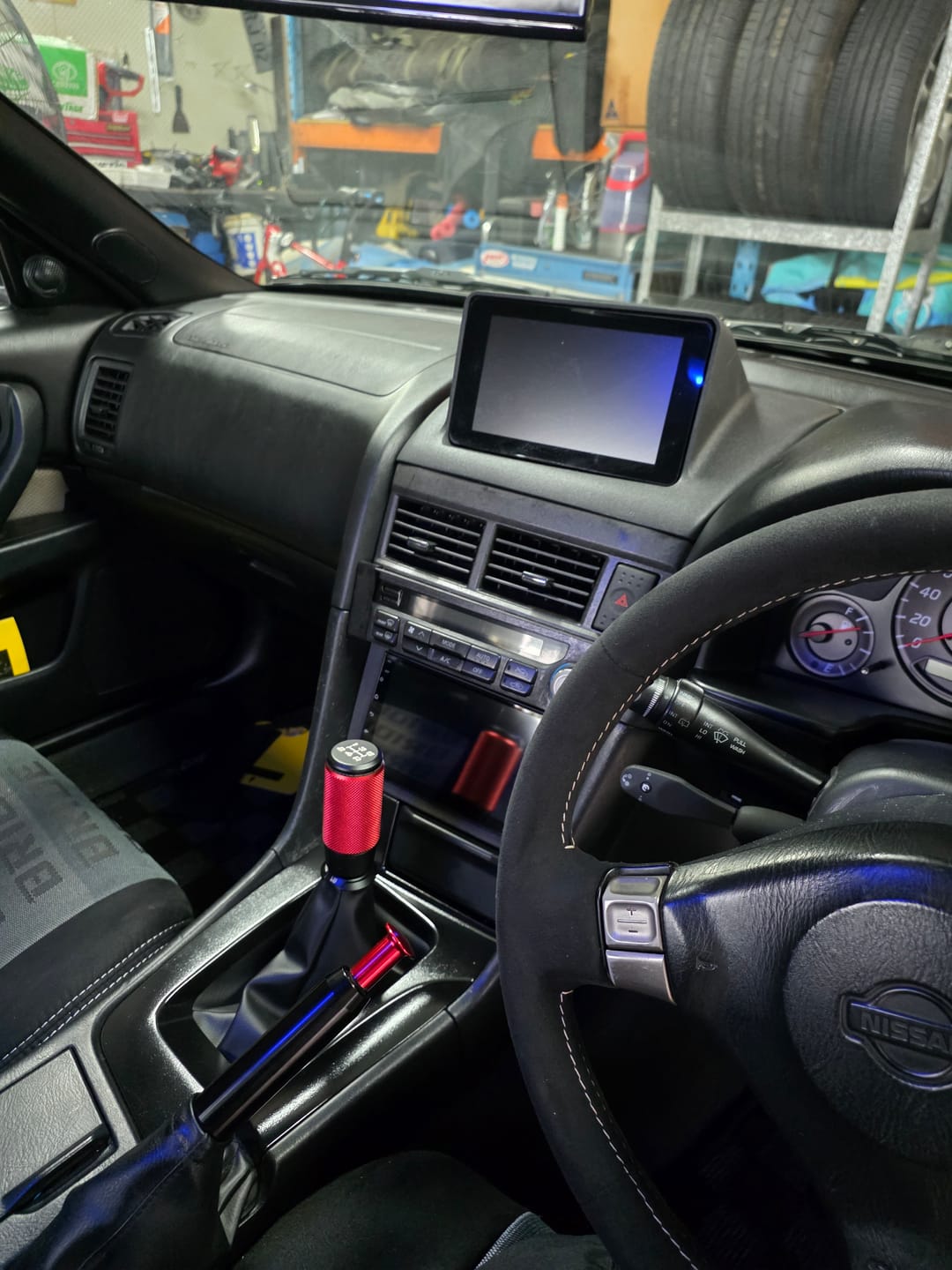 Customer photo review of Nissan Skyline R34 MFD Mount
