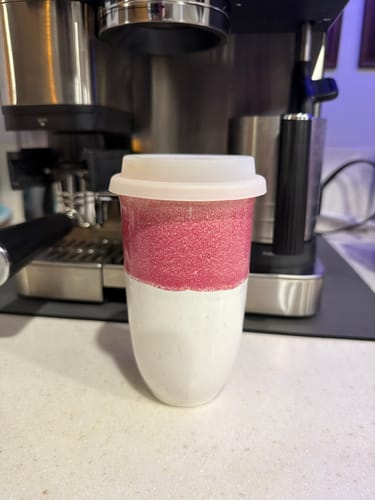 Customer photo review of Pink Mug - 16oz