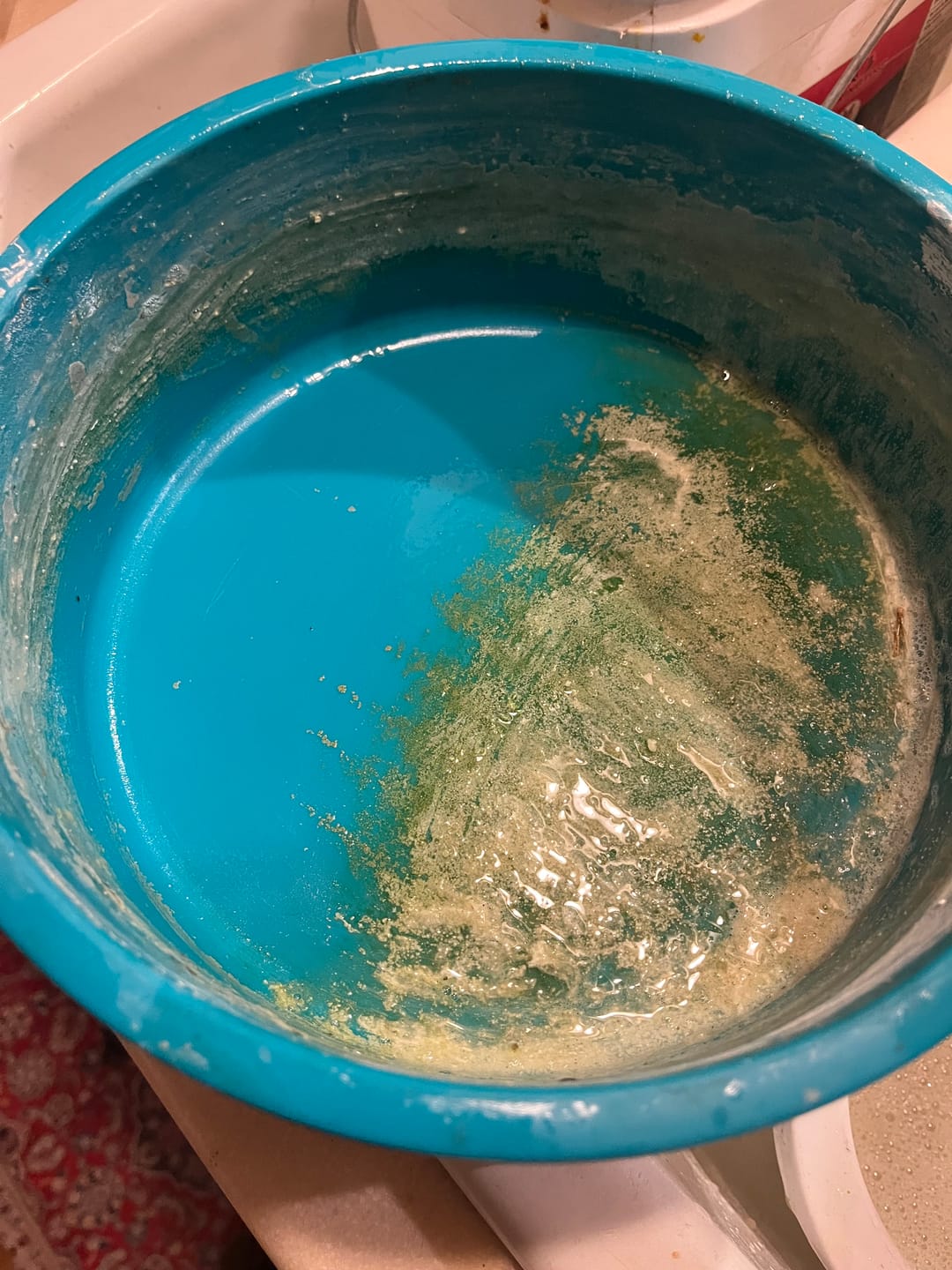Customer photo review of Natural Based Scale and Scum - Lemongrass Citrus