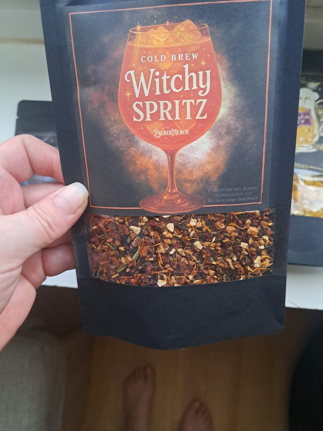 Customer photo review of Witchy Spritz – Cold Brew Teemischung 100g