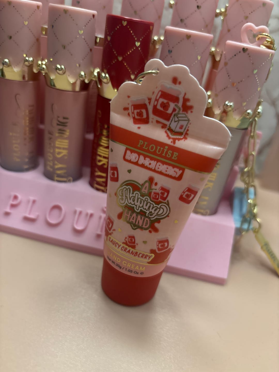 Customer photo review of P.Louise Christmas Magazine - Saucy Cranberry Hand Cream