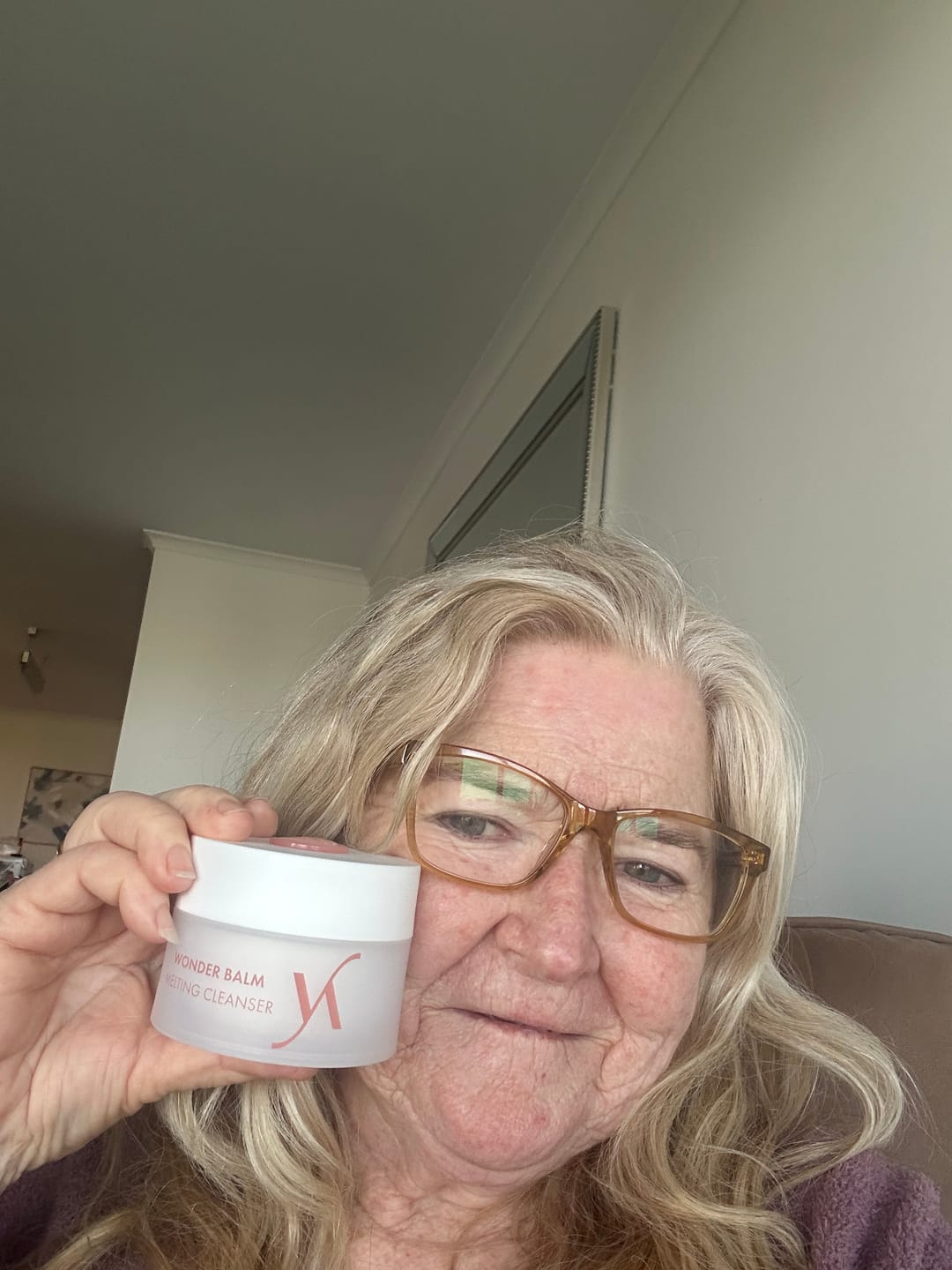 Customer photo review of Wonder Balm Melting Cleanser