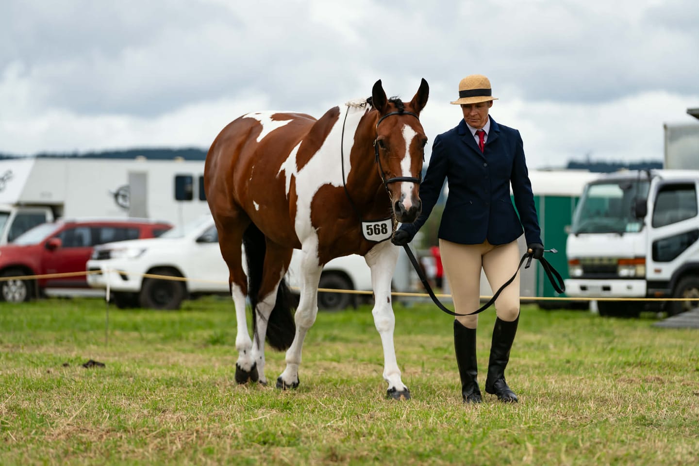 Customer photo review of Bare Equestrian Competition Tights - Adult