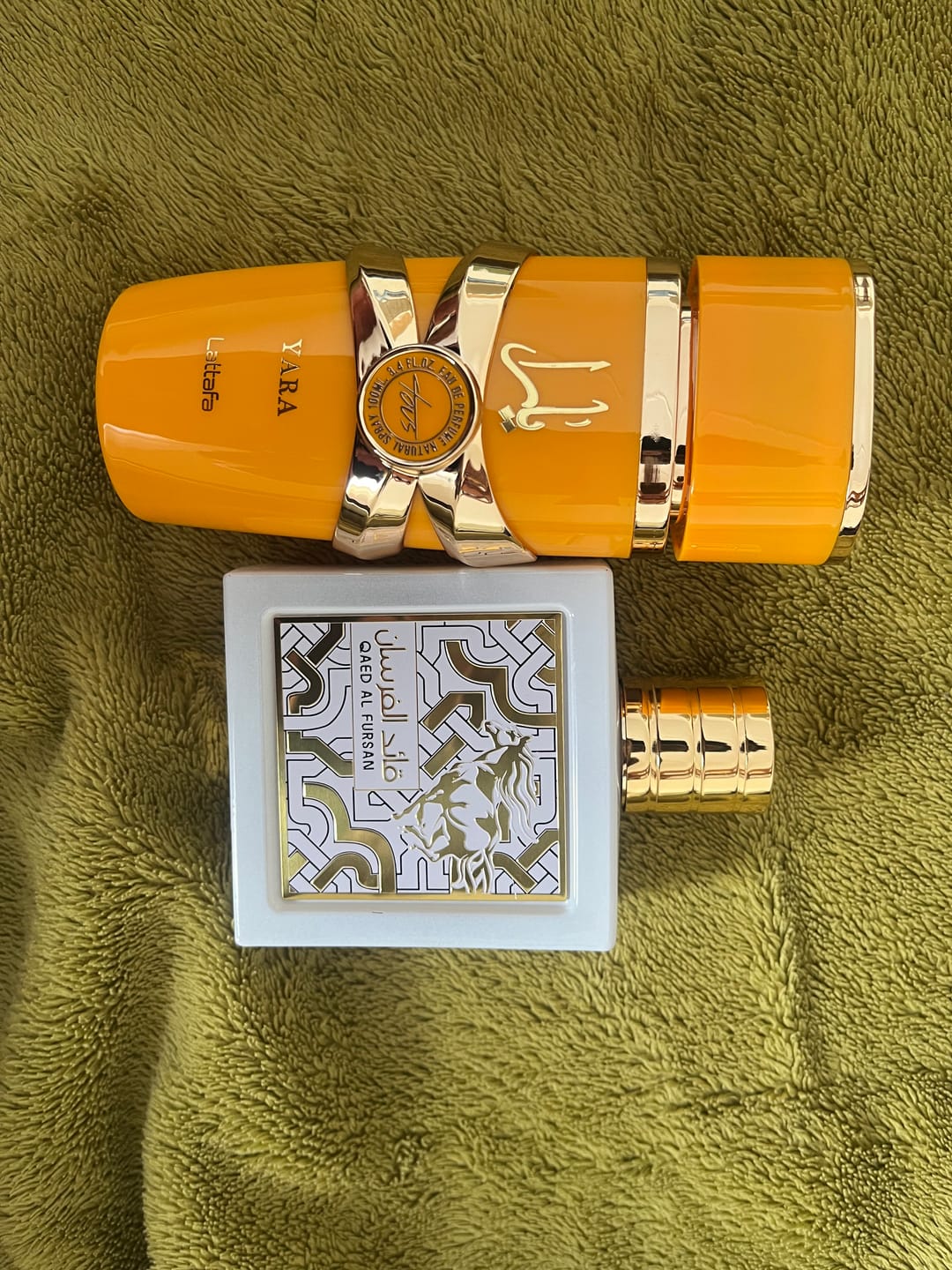 Customer photo review of Qaed Al fursan Unlimited Lattafa 90ml