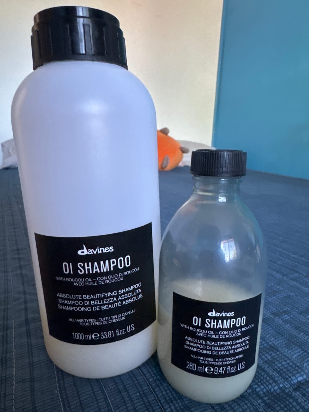 Customer photo review of Shampoo antioxidante Oi Davines