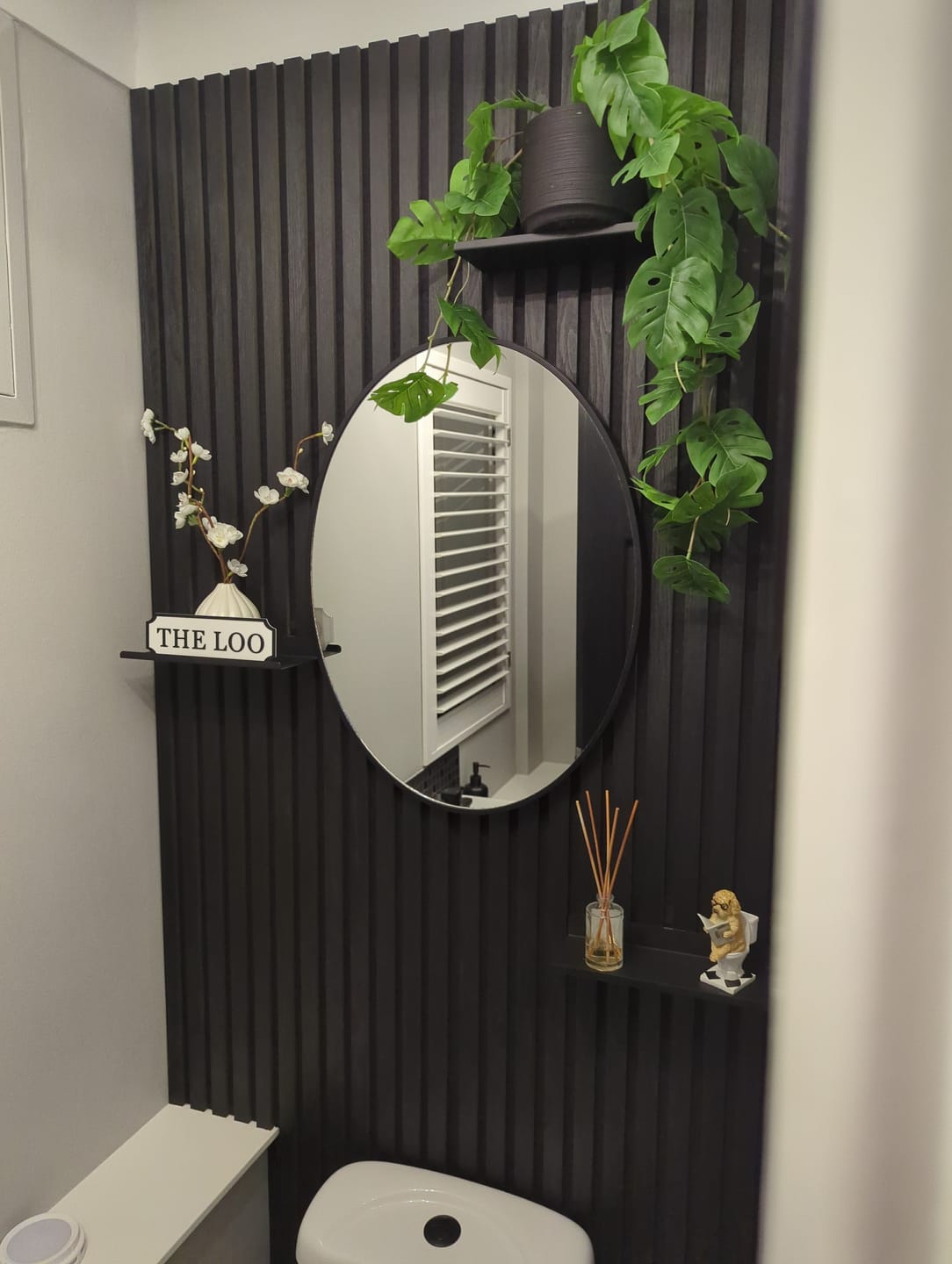 Customer photo review of Premium Acoustic Wall Panels - Black