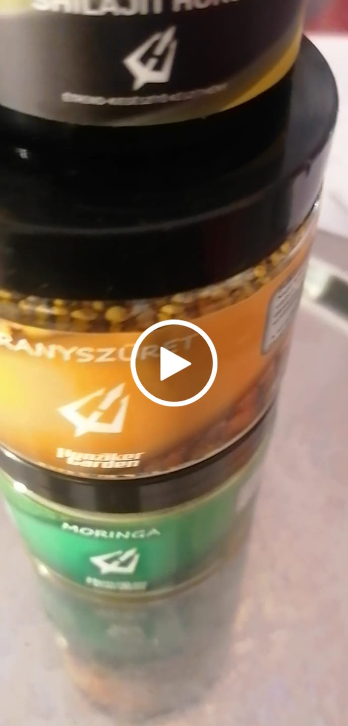 Customer video review of Arany Hármas Csomag (Shilajit + Moringa + AranySzüret)