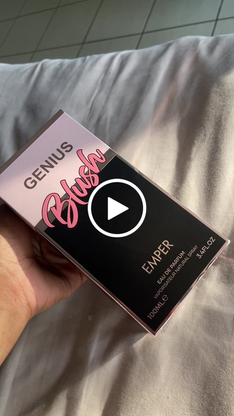 Customer video review of GENIUS BLUSH EMPER EDP 100ML