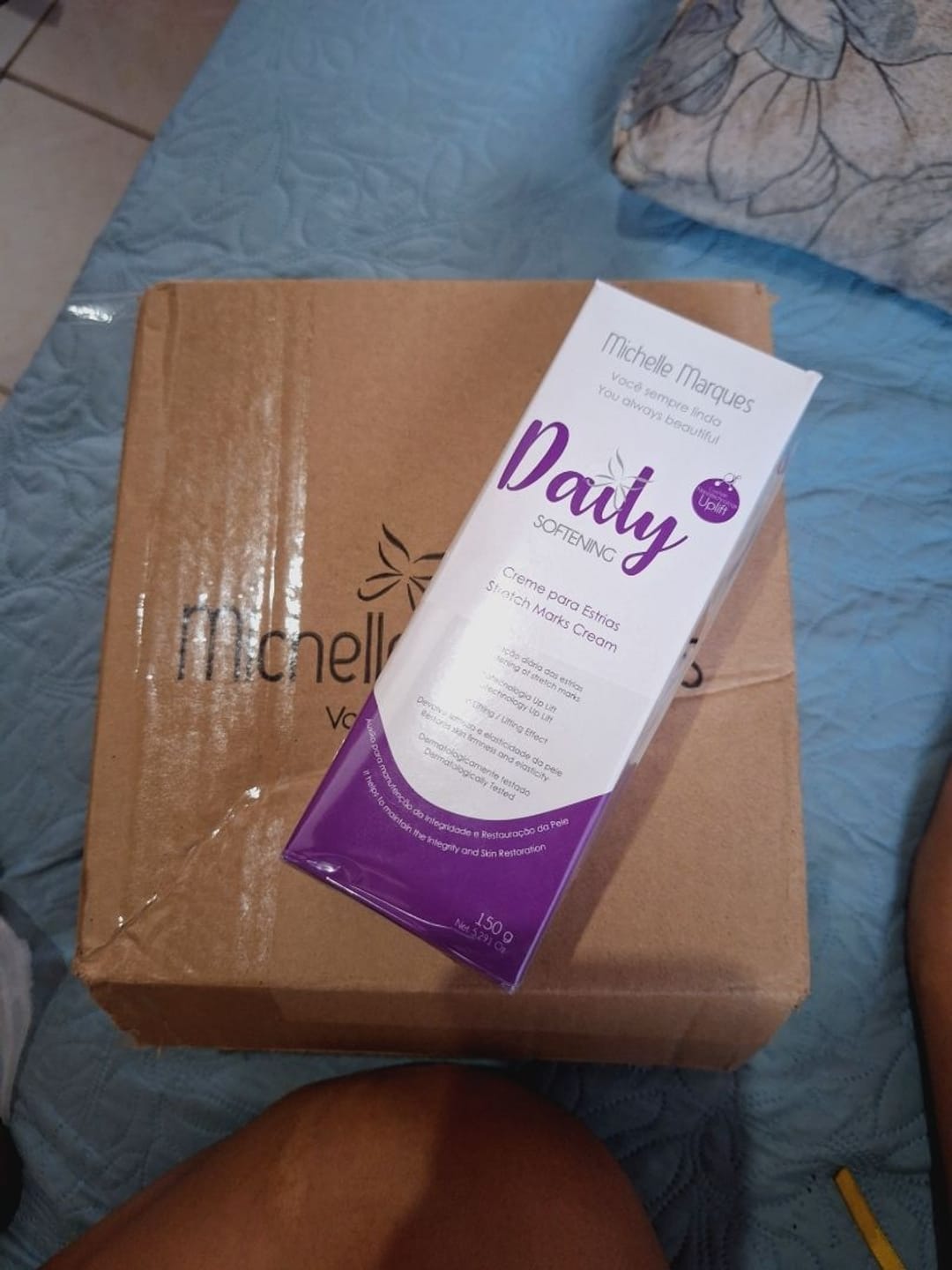 Customer photo review of Daily Tratamento - Creme Para Estrias