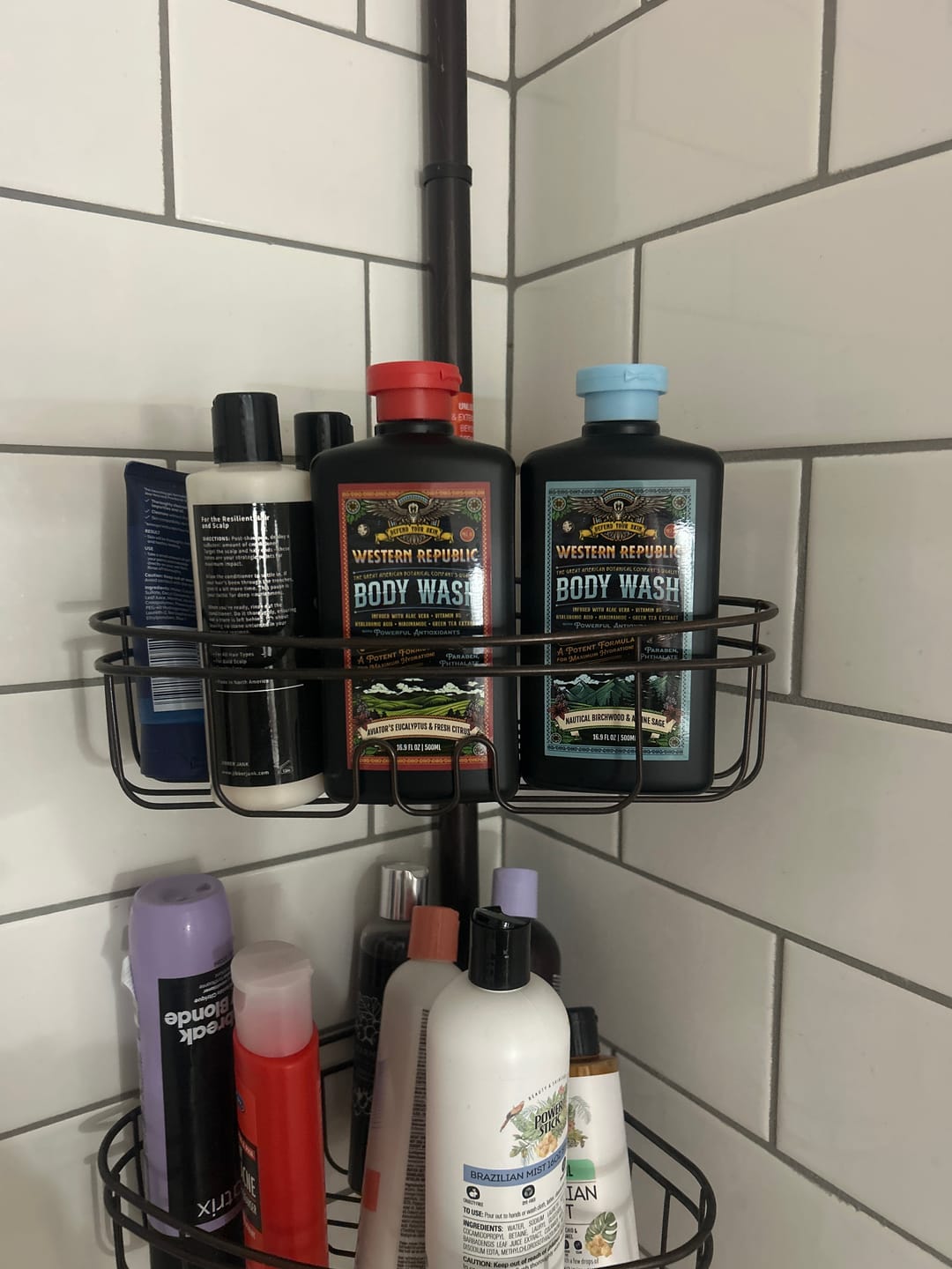 Customer photo review of Body Wash Double Scent Starter Kit