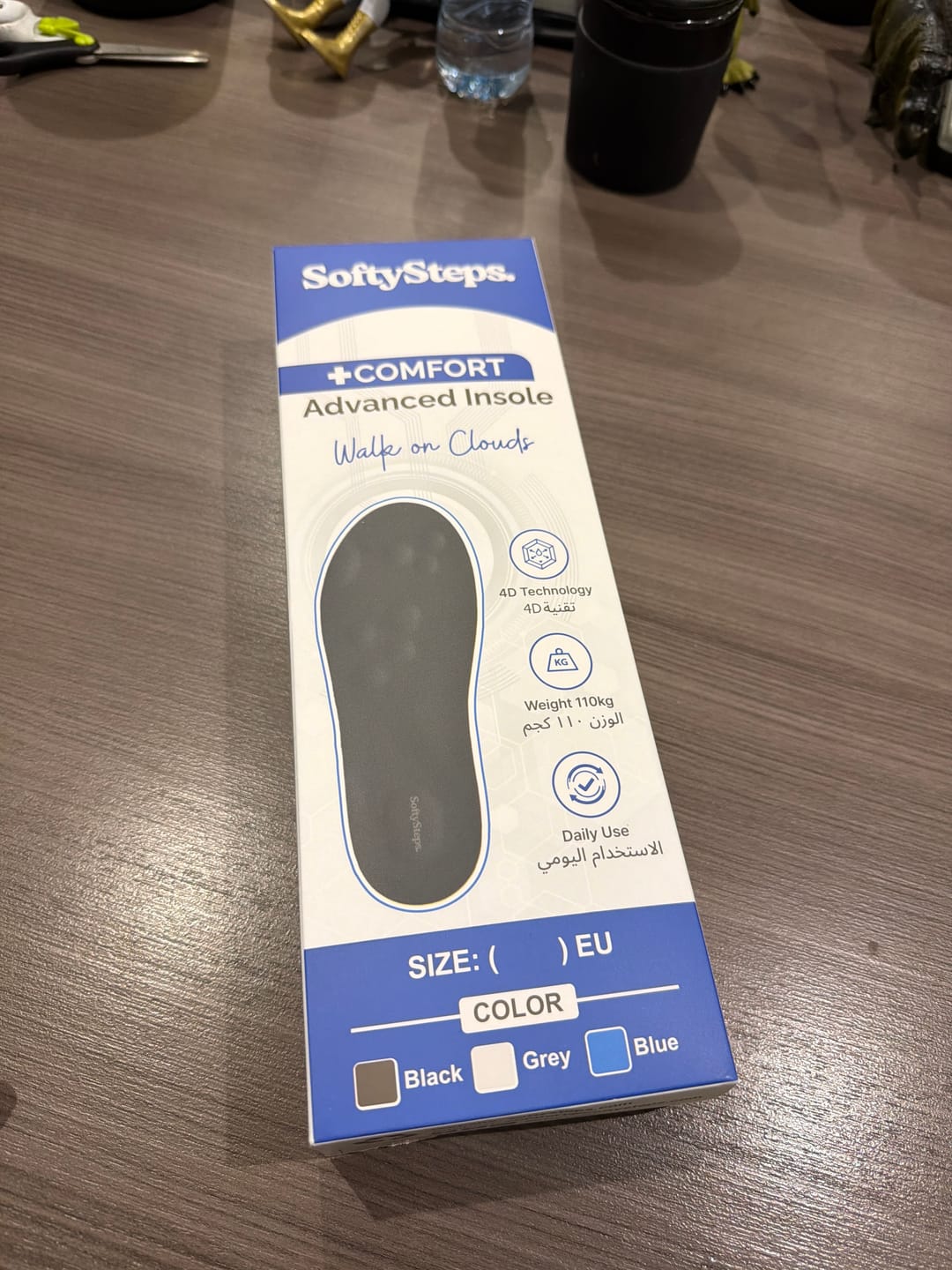Customer photo review of ✚Comfort 4D Insole