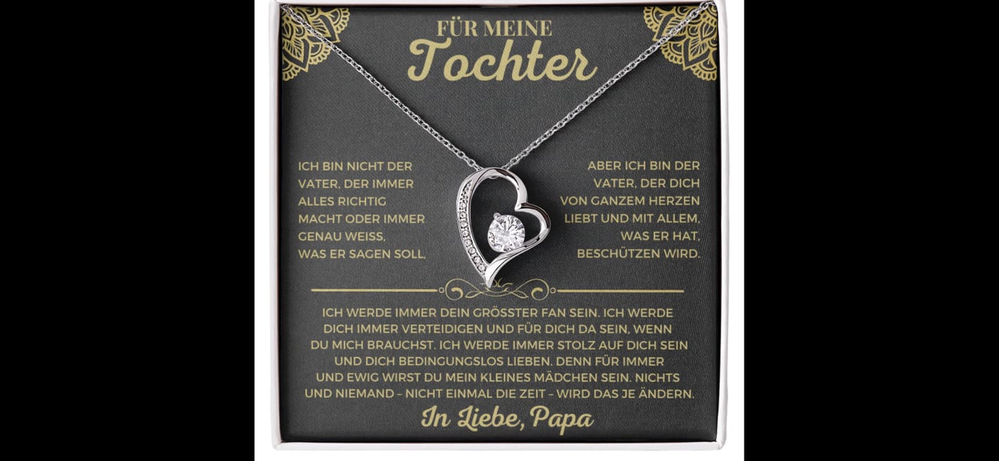 Customer photo review of Für Meine Tochter – Ich bin dein größter Fan – In Liebe, Papa