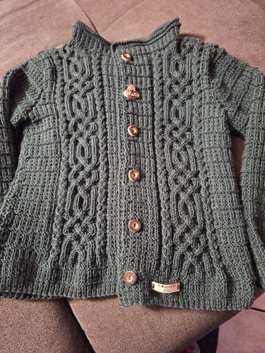 Customer photo review of Kunstleder Labels mit eigenem Schriftzug, verschiedene Farben